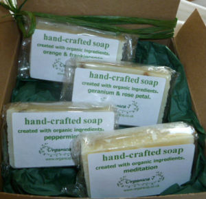 Four small soaps gift box 13